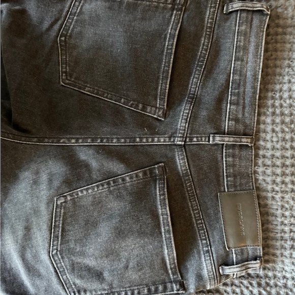 Gently Used Everlane 90s Cheeky Jean in Washed Black Women's size 27 Crop - Picture 12 of 12